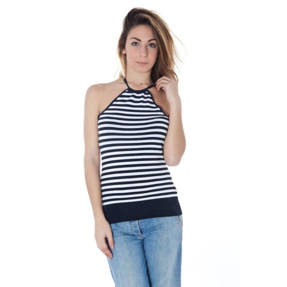 Datch Blu Cotton Women Tank Women's Top